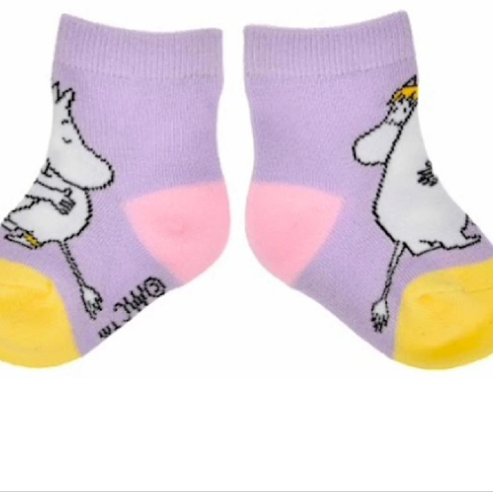 Moomin Baby Socks,19-21 New With Tags